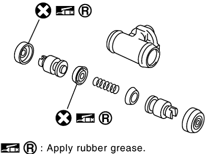 Wheel cylinder overhaul