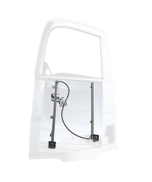 Image VS - Truck Electrical Accessories Window Regulator mechanism fitted on transparent door
