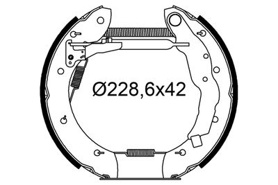 Brake Shoe Set