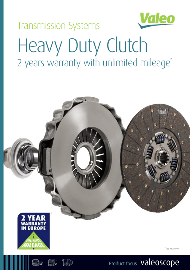 Valeoscope - Transmission systems - Heavy Duty Clutch